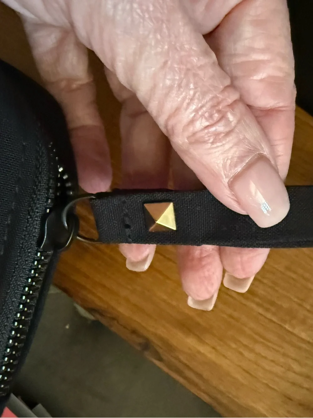 Valentino Black Makeup Case with Fragrance Samples